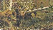 Ivan Shishkin Forest painting